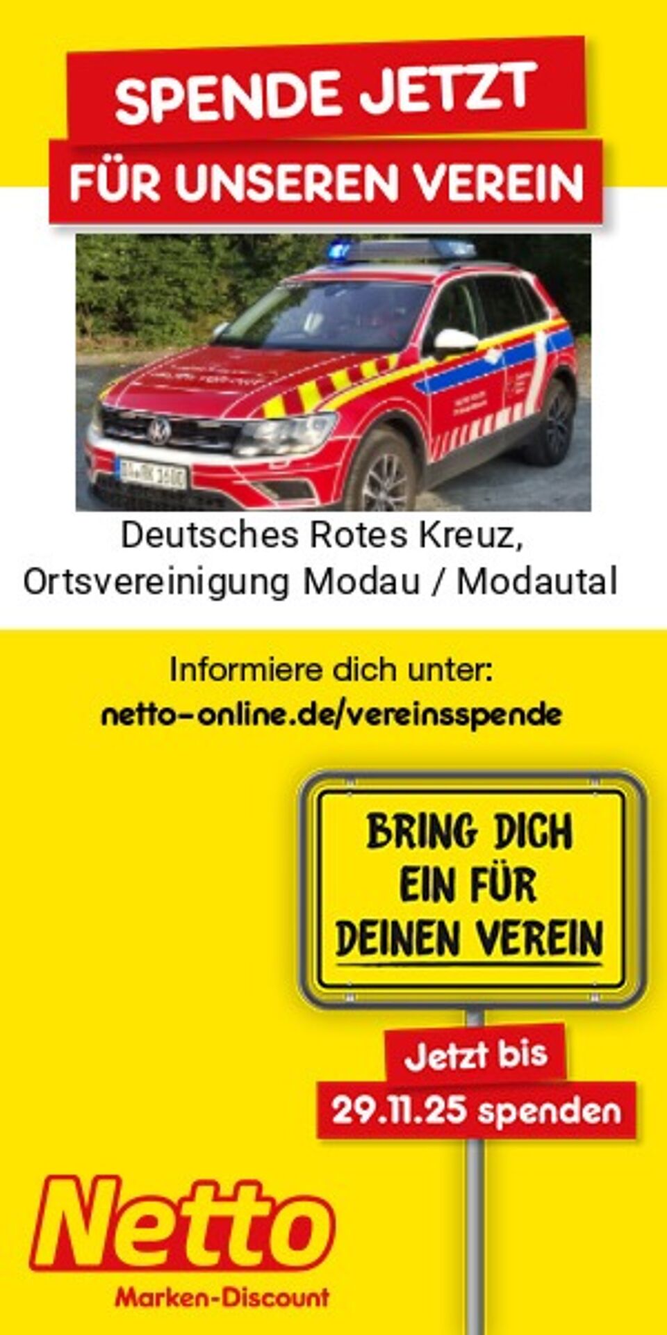 NETTO rundet auf